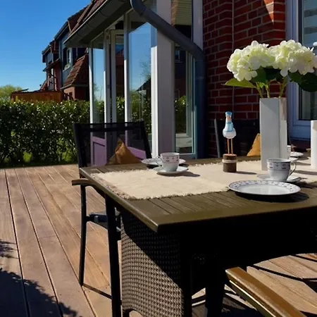 Wenke Perle - Kamin, Wintergarten & Sonnenterrasse *