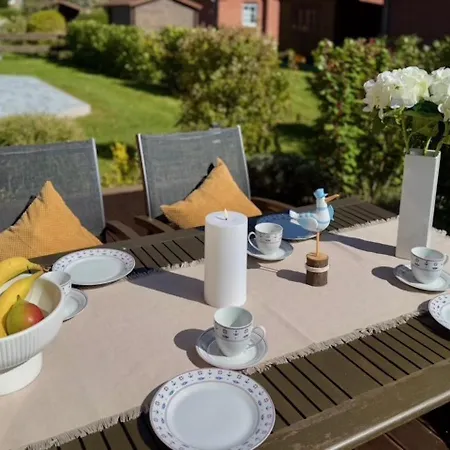 Apartament Wenke Perle - Kamin, Wintergarten & Sonnenterrasse *